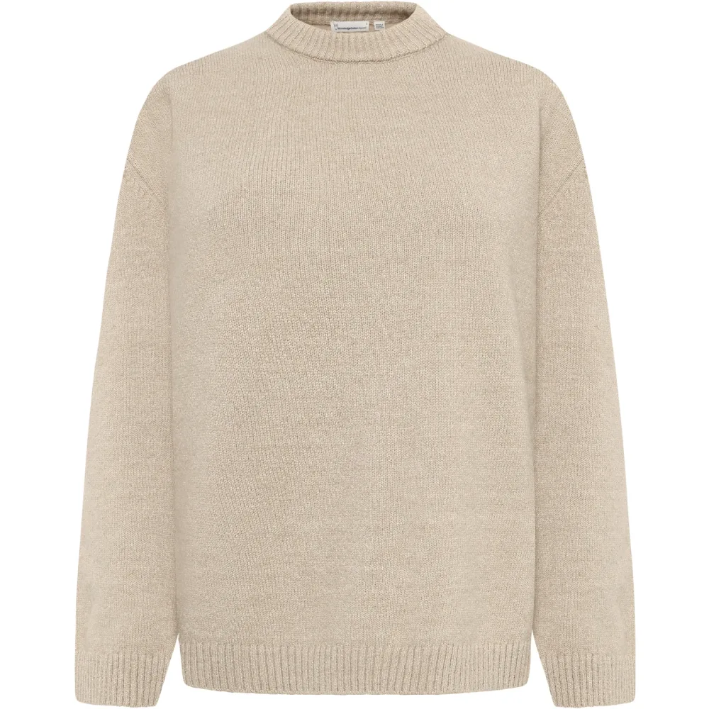 KnowledgeCotton Apparel Damen Soufflé Yarn Pullover