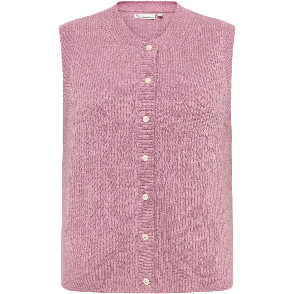 KnowledgeCotton Apparel Damen Soufflé Yarn Weste