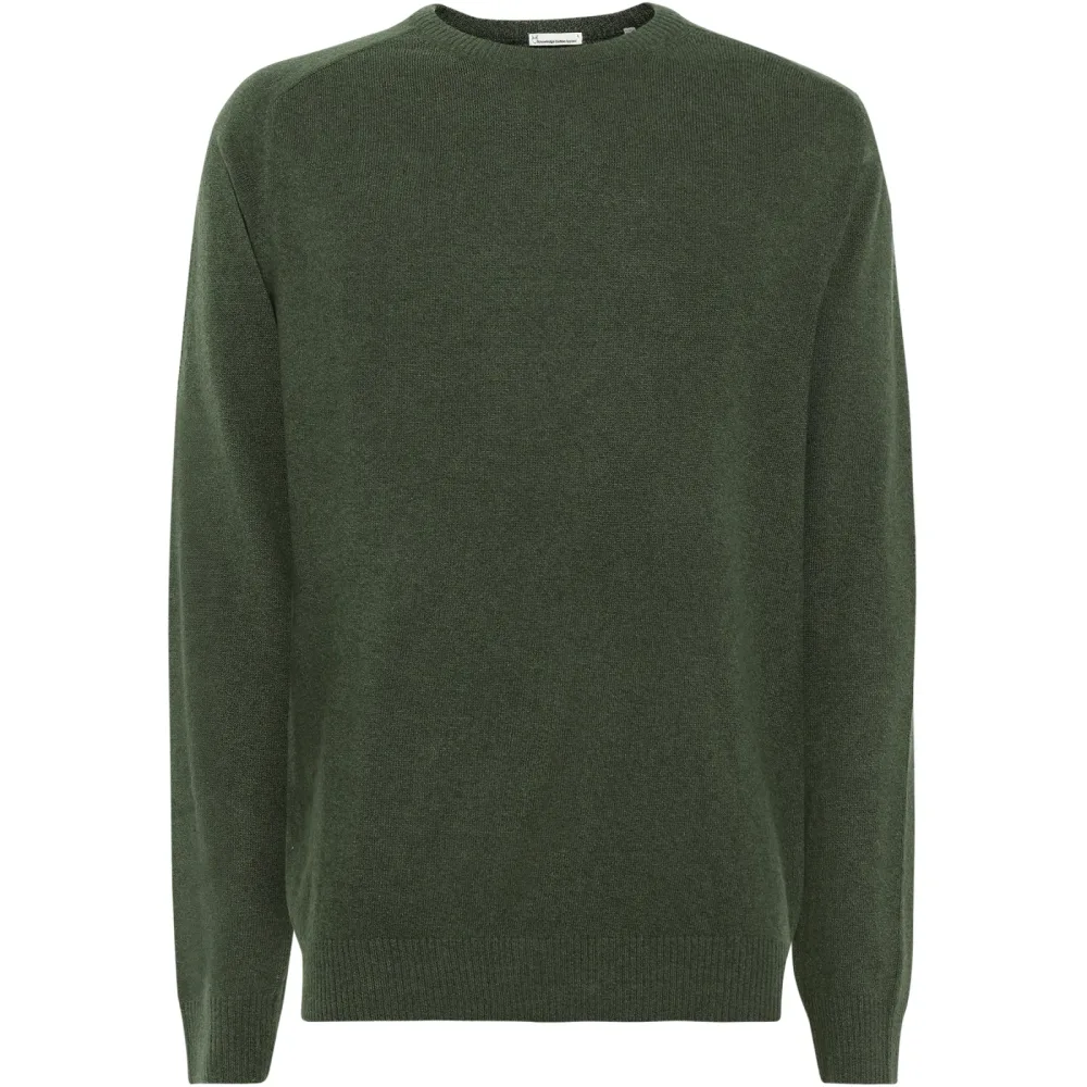 KnowledgeCotton Apparel Herren Lambswool Crew Neck Pullover
