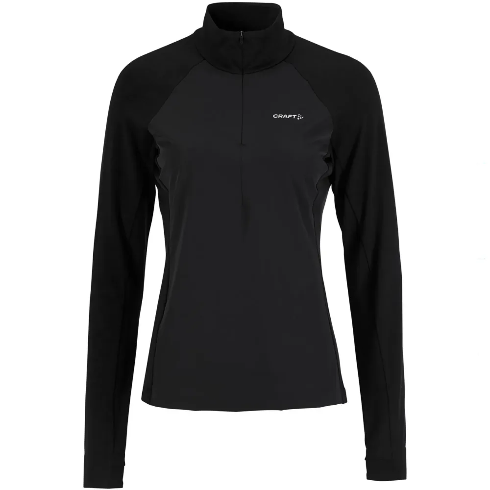 Craft Damen Wool Wind Half Zip Longsleeve