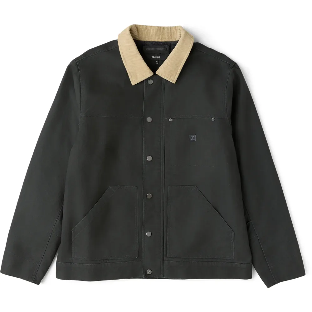 Roark Herren Open Roads Waxed Canvas Jacke