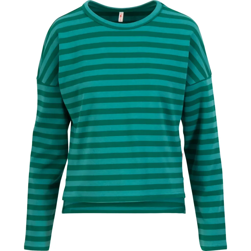 Blutsgeschwister Damen Stereo Rainbow Crew Longsleeve
