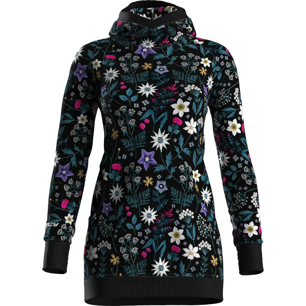 Crazy Damen Spritz Kleid