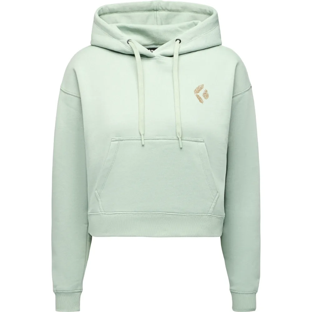 Black Diamond Damen Pine Diamond PO Cropped Hoodie