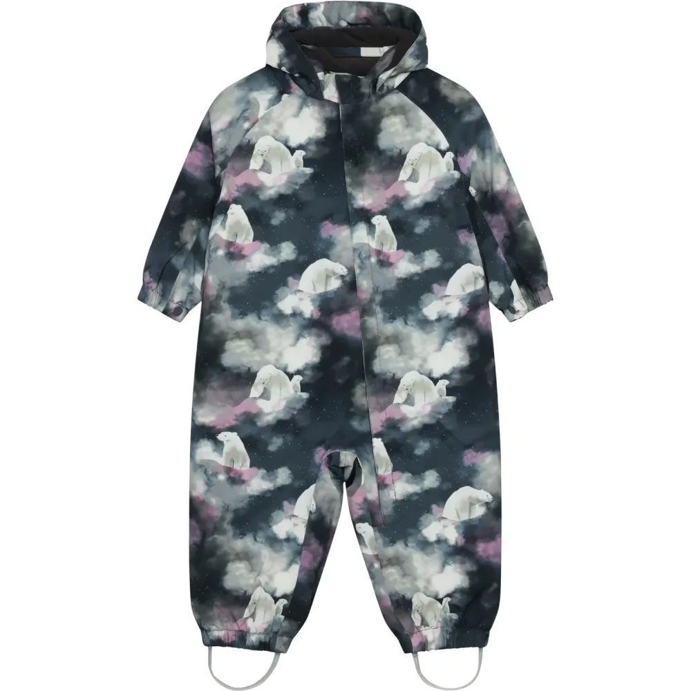 Color Kids Kinder Baby Aop Schneeanzug