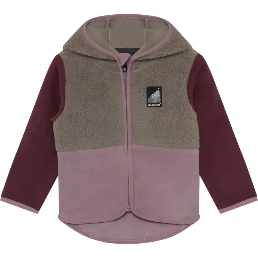 Color Kids Kinder Baby Teddy Fleece Jacke