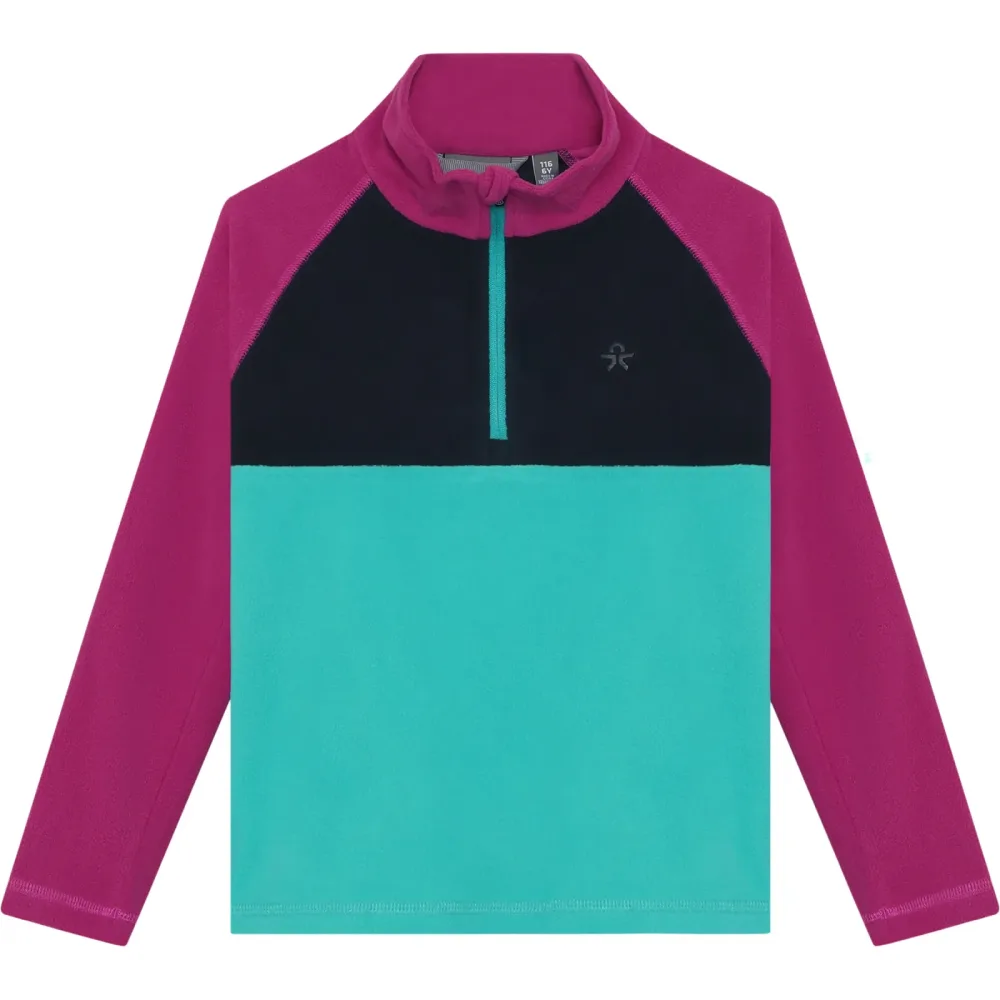 Color Kids Kinder Fleece Colorblock Pullover
