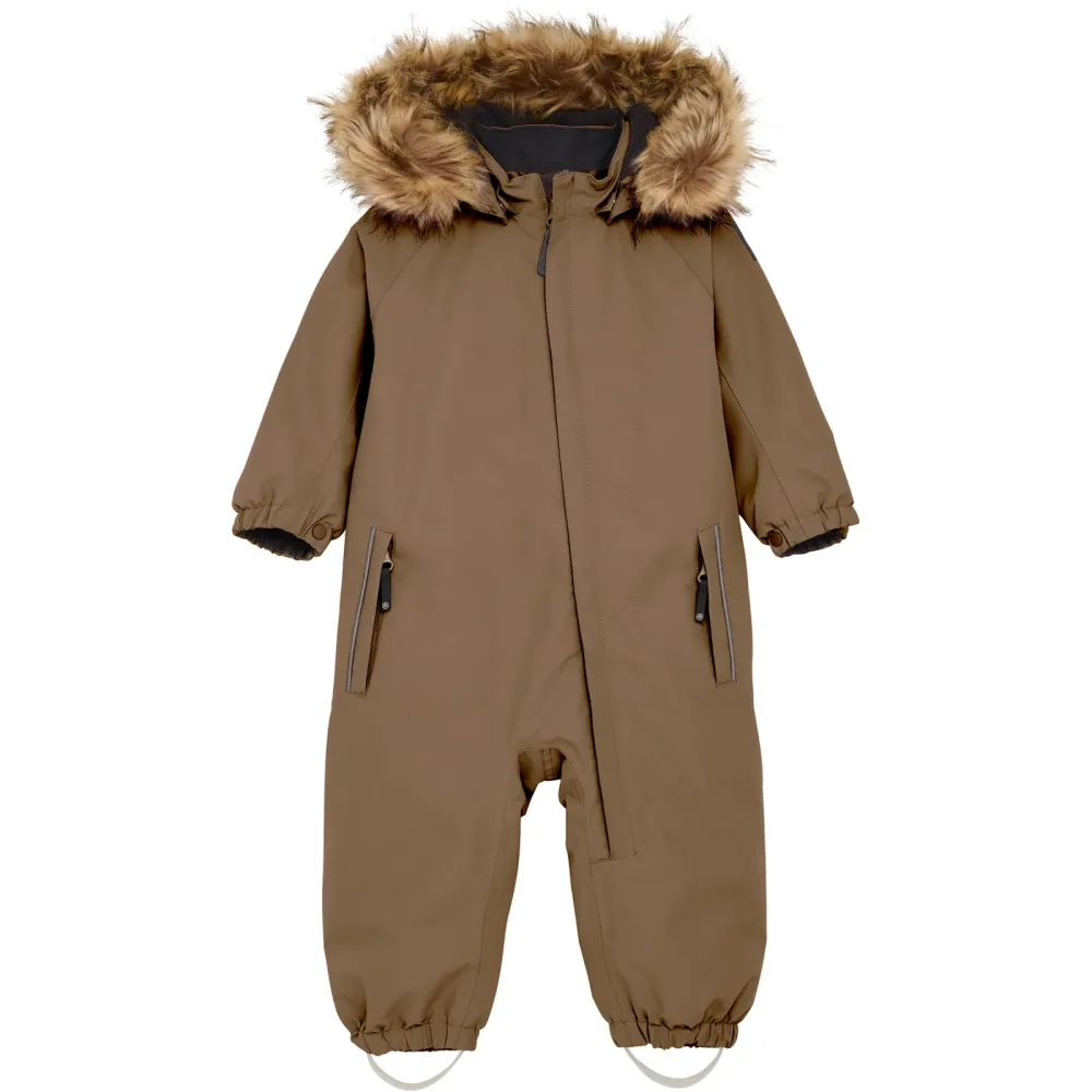Color Kids Kinder Fake Fur Schneeanzug