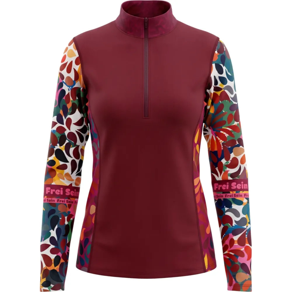 FreiSein Damen GlücksPilz Longsleeve