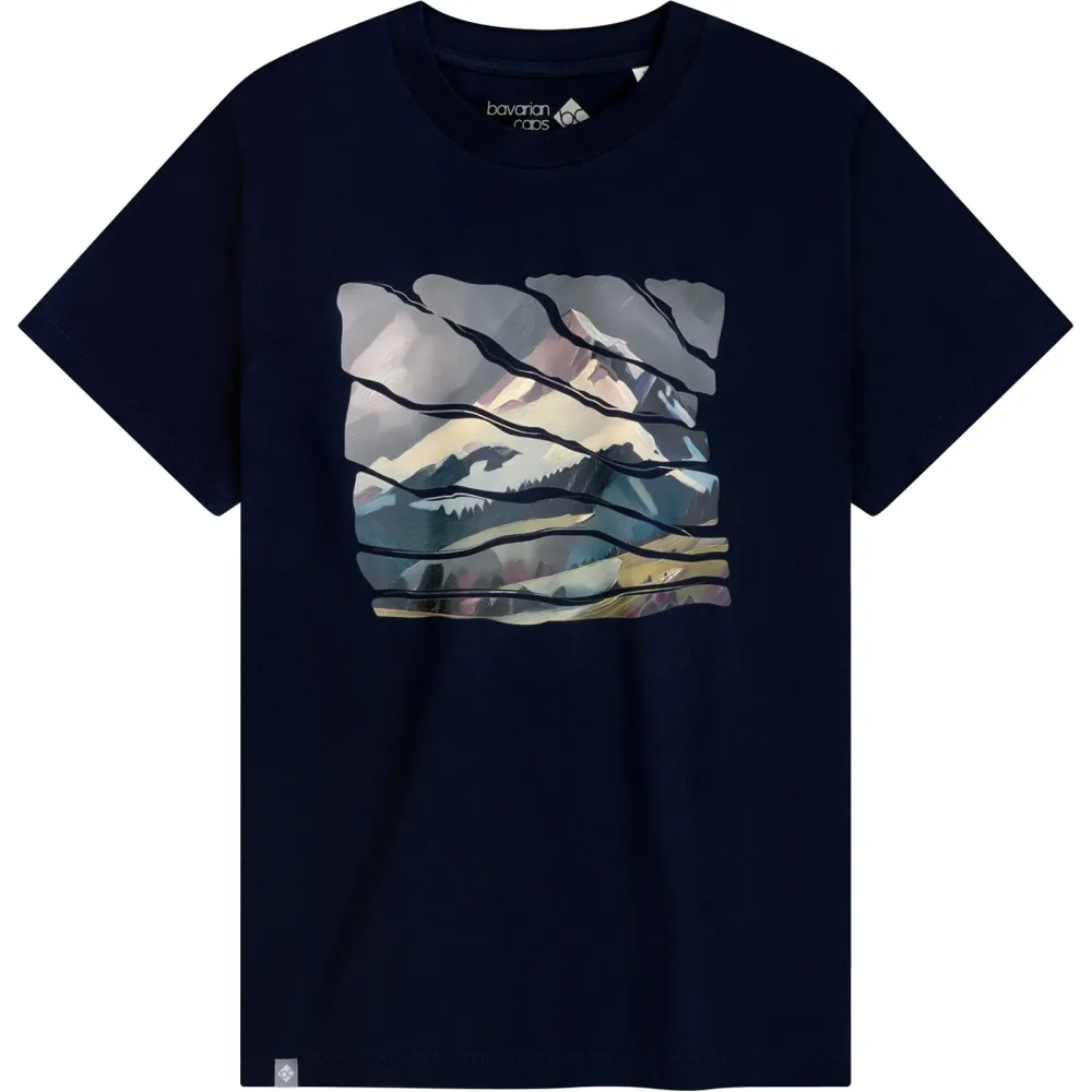 Bavarian Caps Damen Wintergipfel T-Shirt