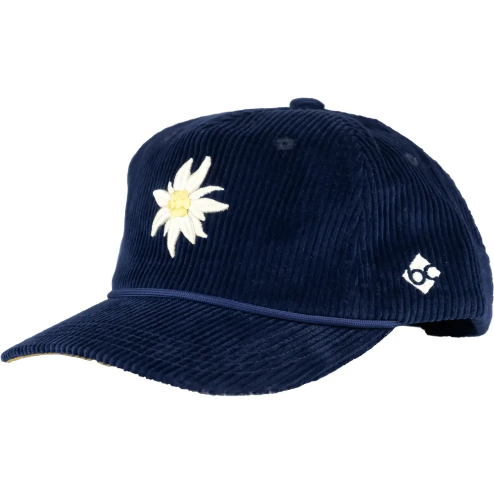Bavarian Caps Edelweiß Kord Halfcurved Cap