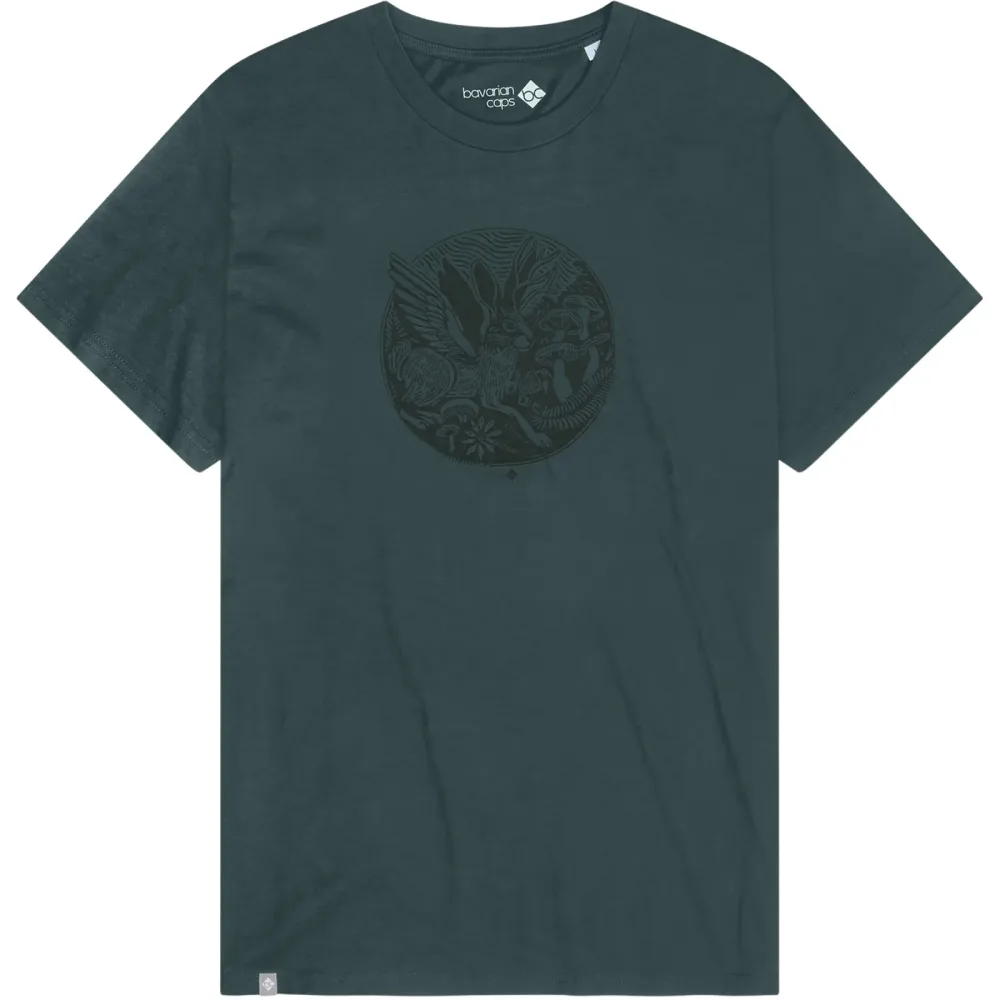 Bavarian Caps Herren Woipadinga Linoprint T-Shirt