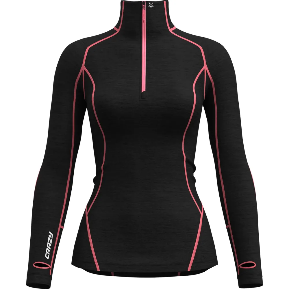 Crazy Damen Allure Zip Longsleeve