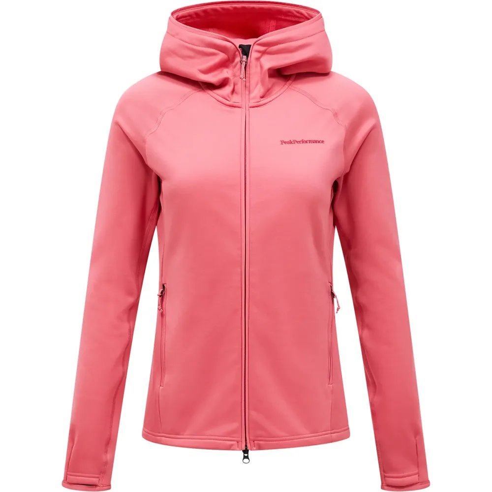 Peak Performance Damen Midlayer Hoodie Jacke