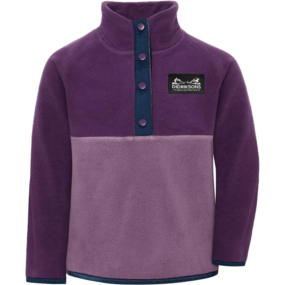 Didriksons Kinder Monte Half Button 6 Pullover