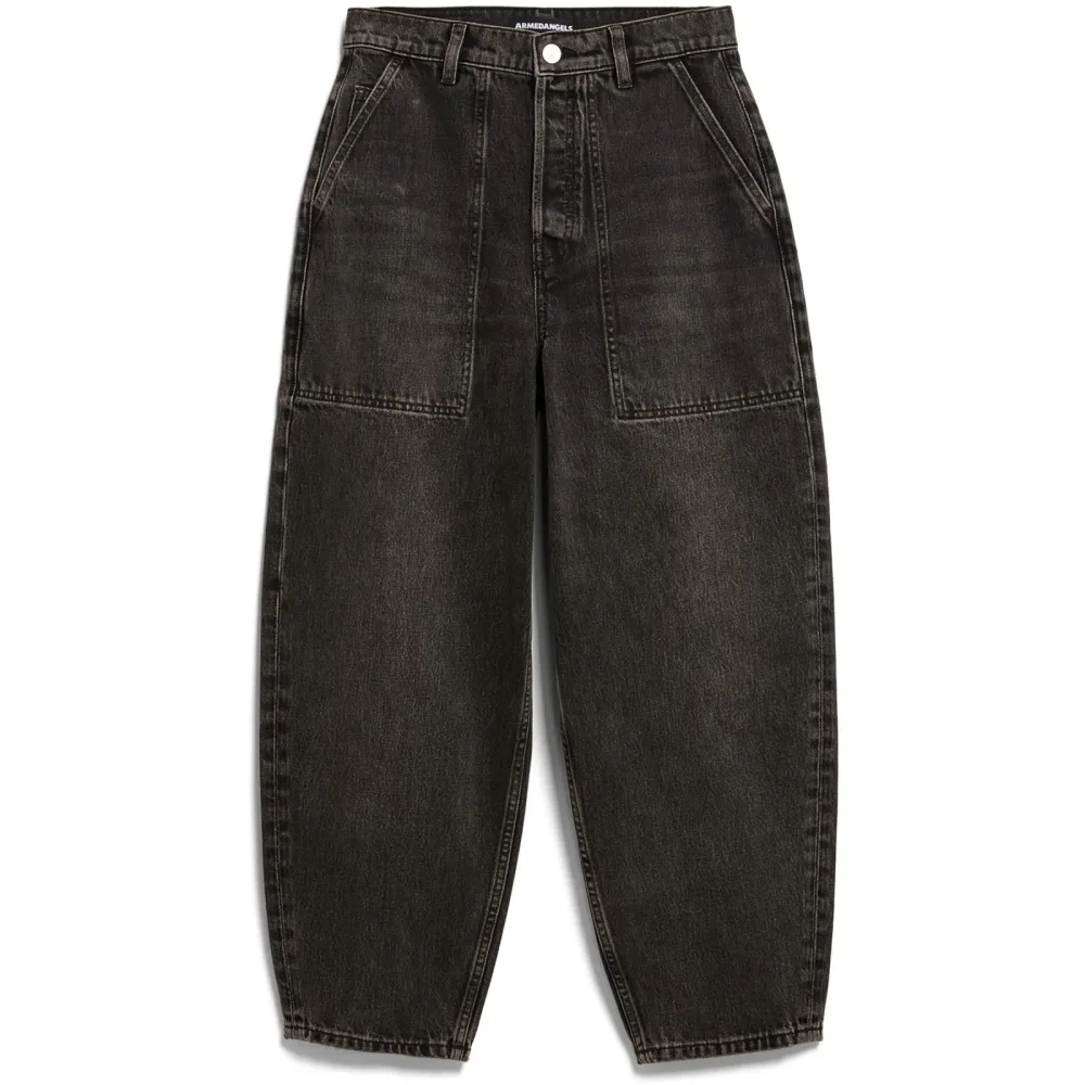 Armedangels Damen Baarly High Worker Barrel Jeans