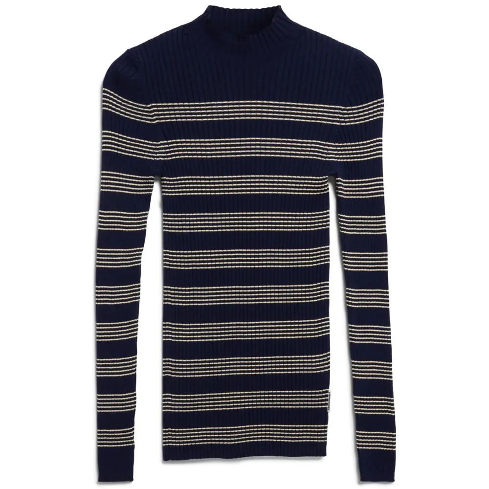Armedangels Damen Alaania Striped Knit Longsleeve