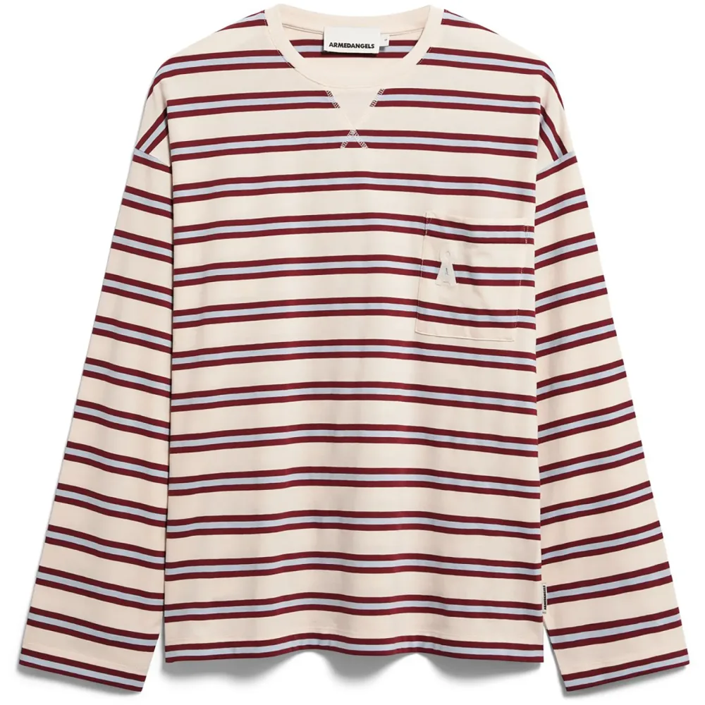 Armedangels Damen Iconic å Fietaa Stripe Longsleeve
