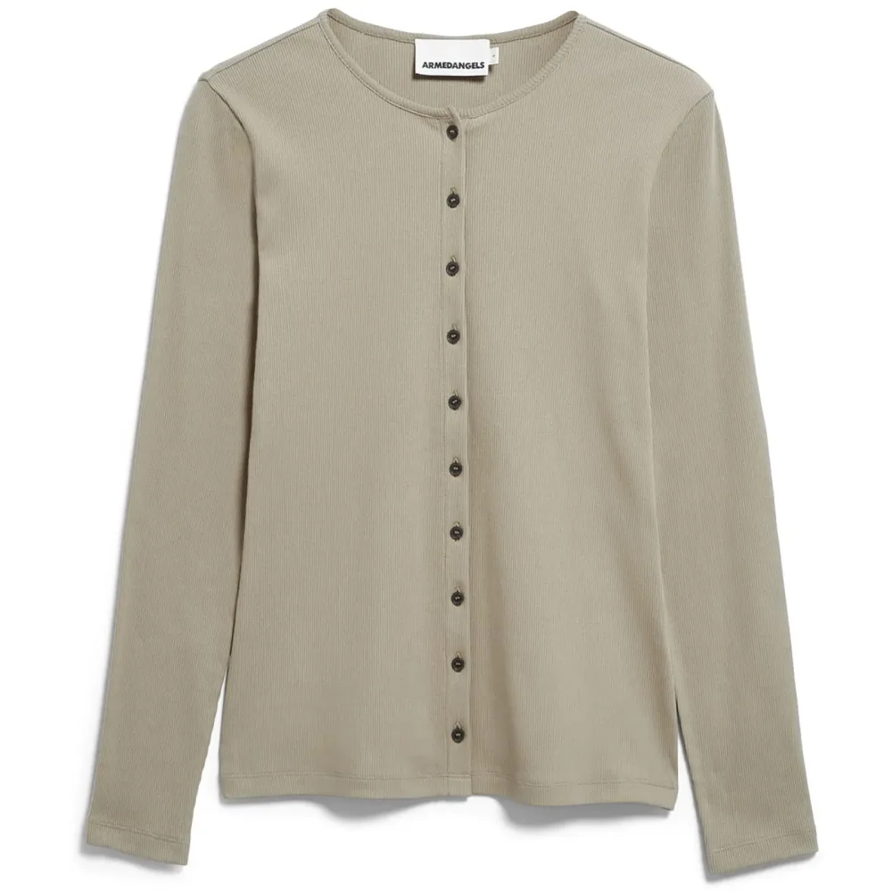 Armedangels Damen Rib Button Jacke