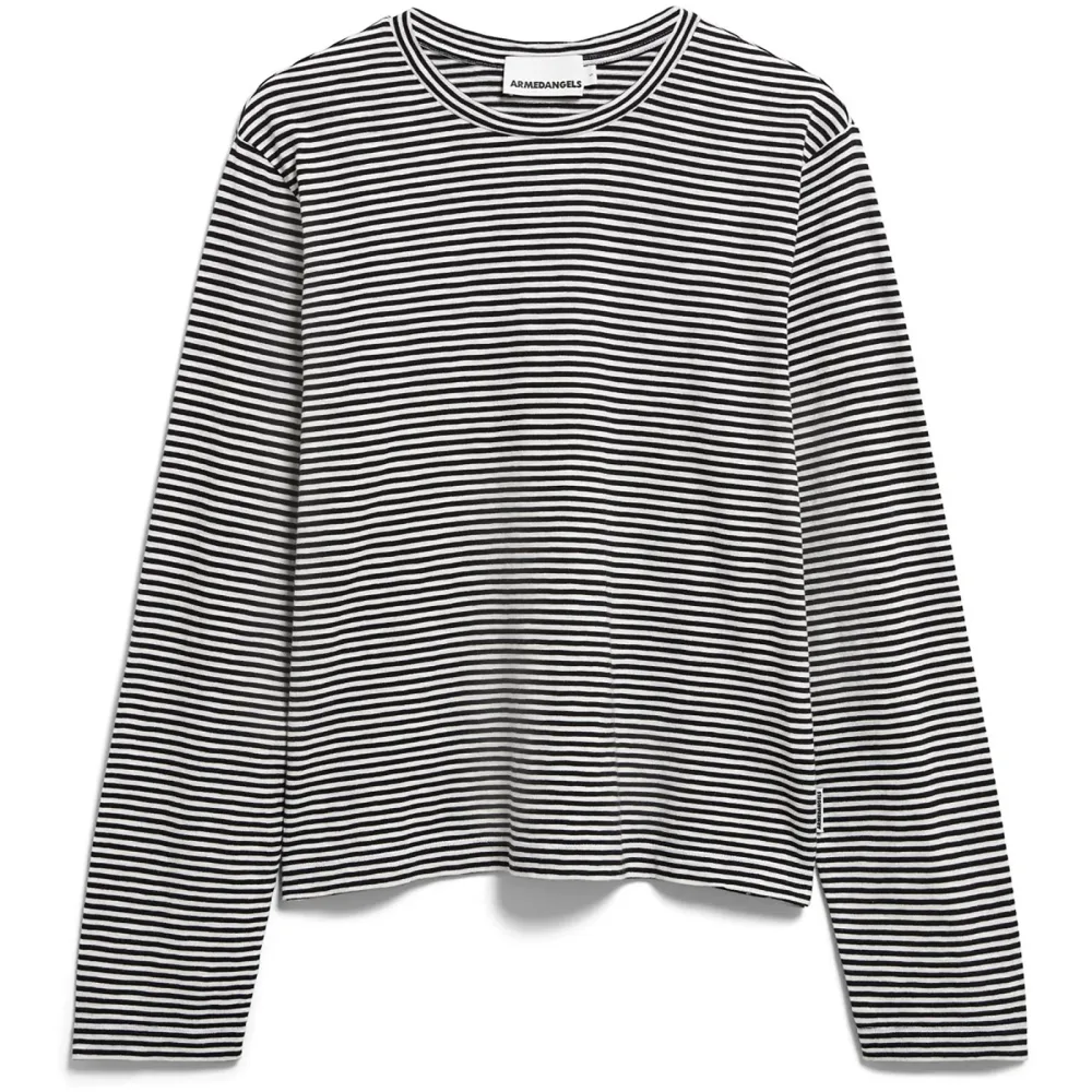 Armedangels Damen Slub Jersey Stripe Longsleeve
