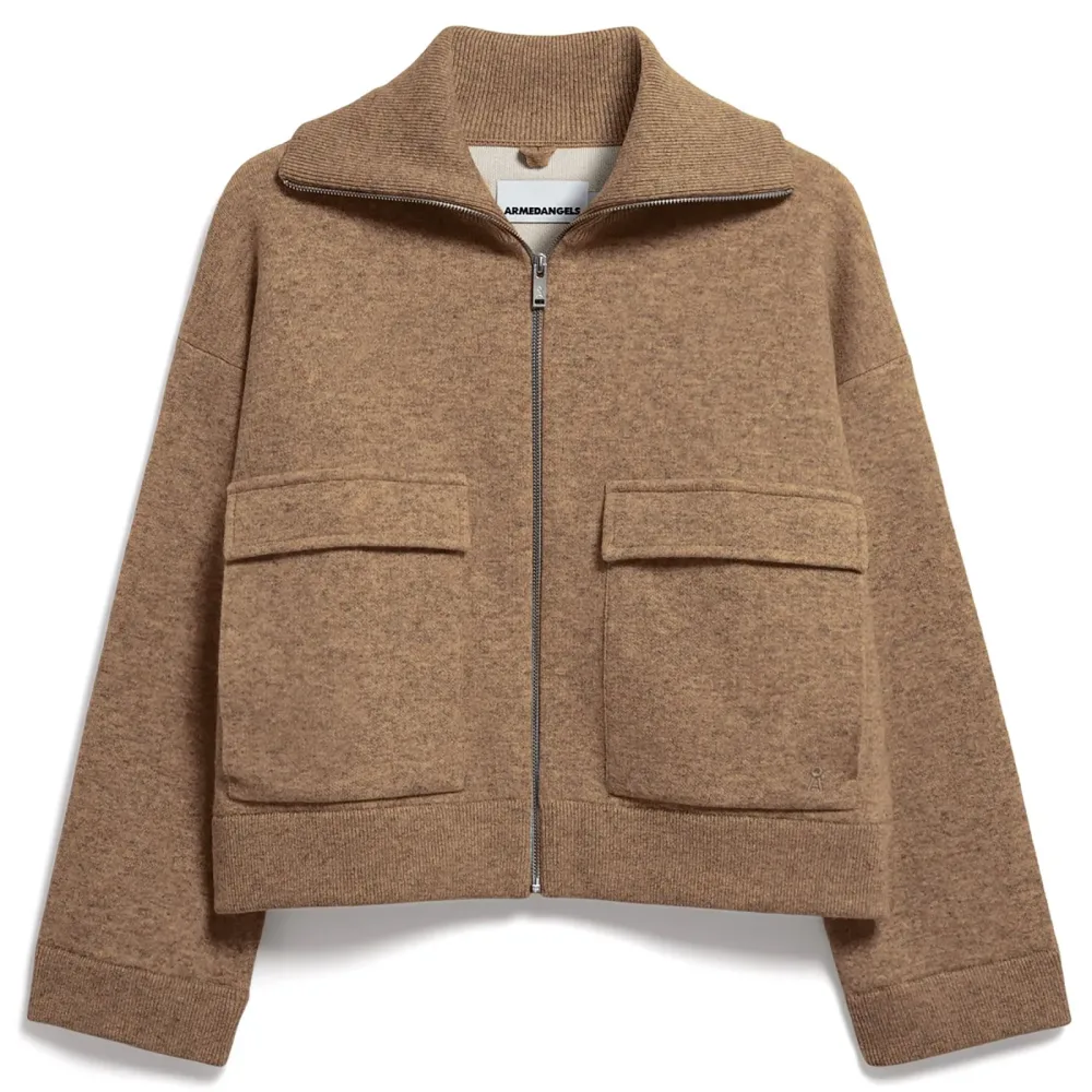 Armedangels Damen Cotton-Wool Knit Jacke