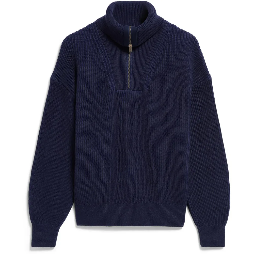 Armedangels Damen Vanisé Rib Knit Troyer Pullover