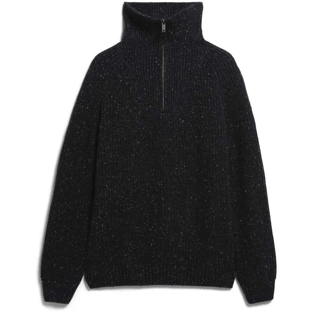 Armedangels Herren Tweed Knit Troyer Pullover