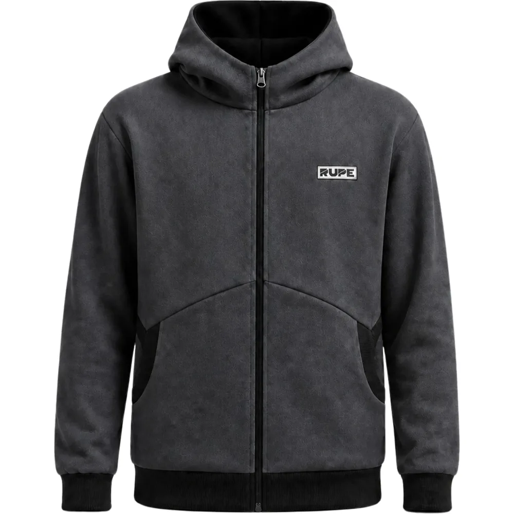 Rupe Crack Zip Hoodie