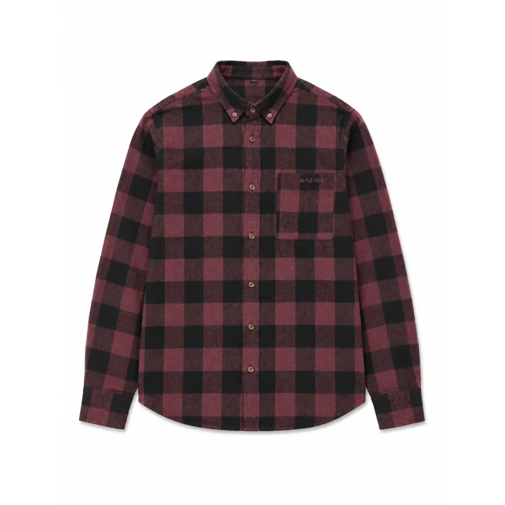 Mazine Herren Checked Flannel Hemd