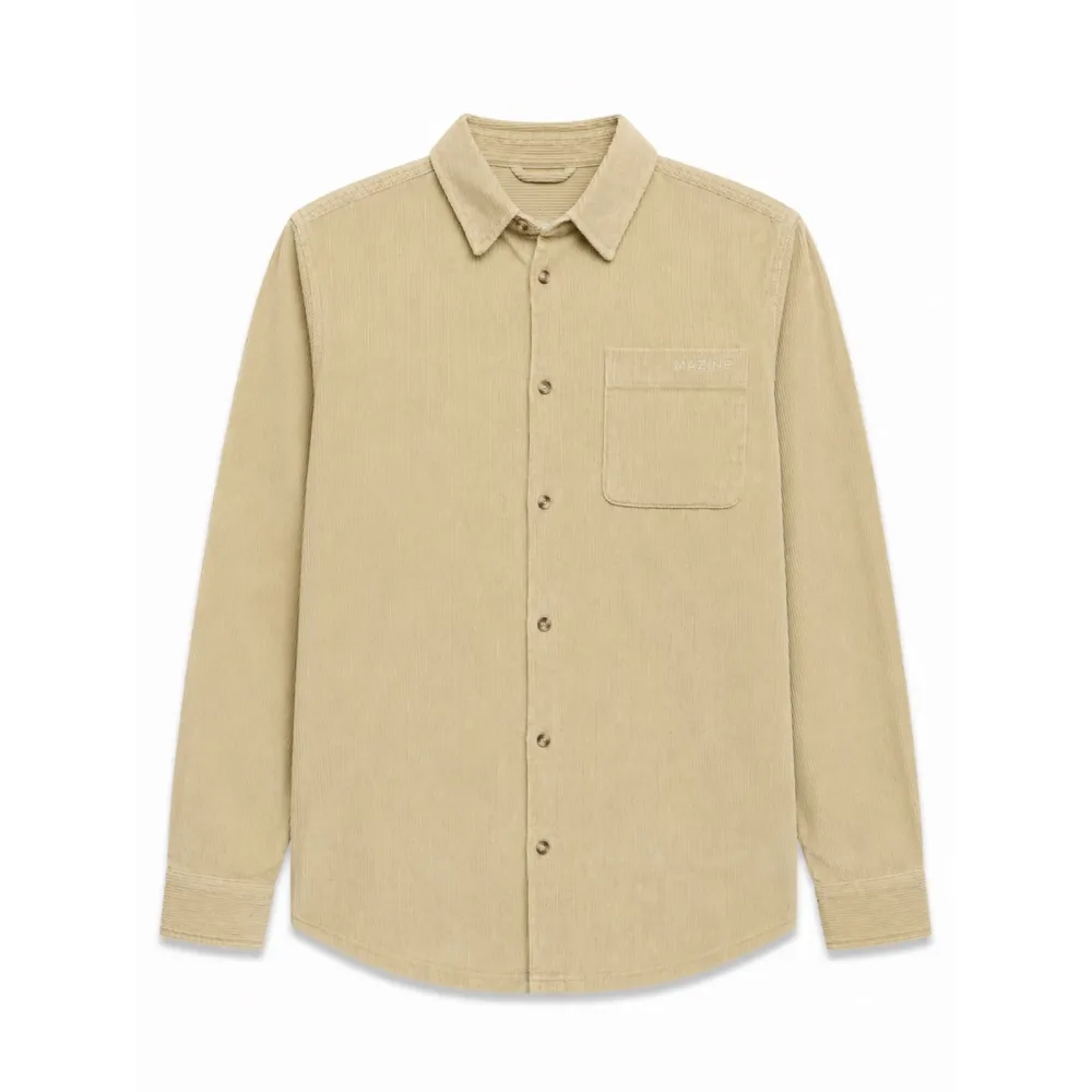 Mazine Herren Pocket Corduroy Hemd