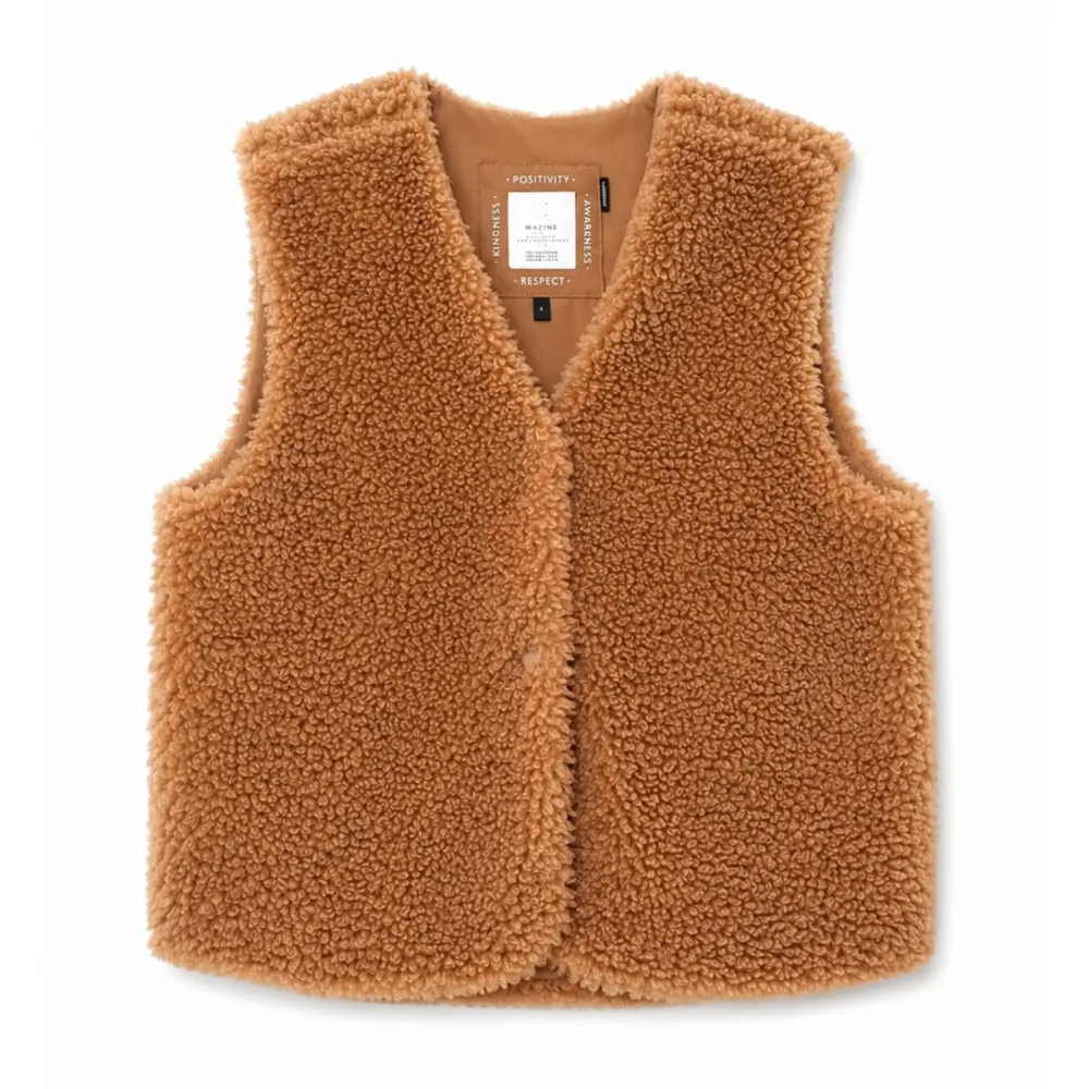 Mazine Damen Faux-Fur Weste