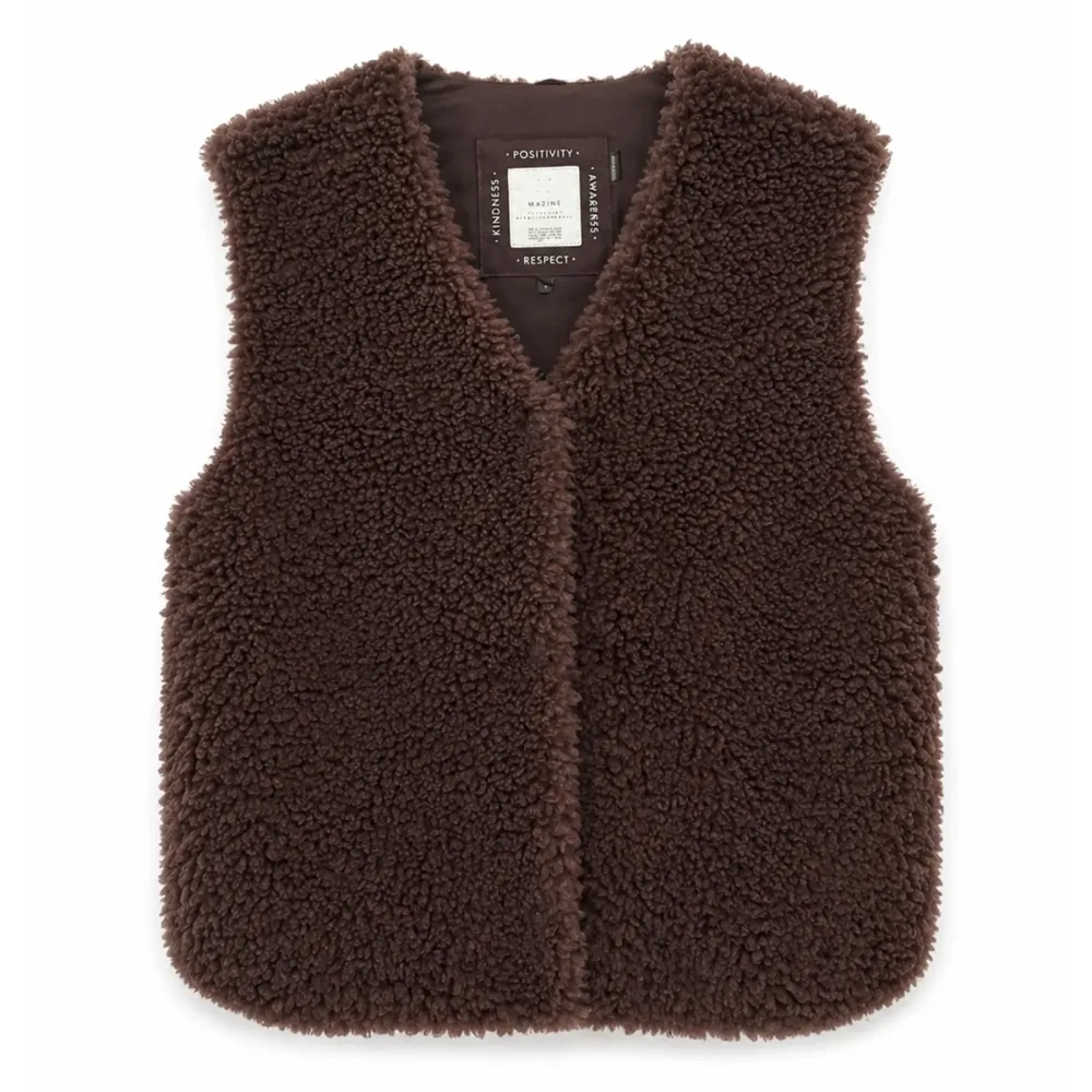 Mazine Damen Faux-Fur Weste