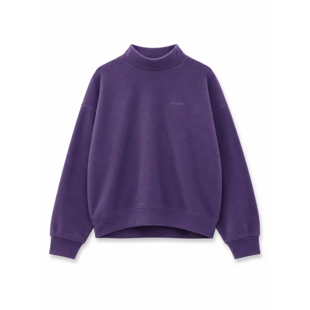 Mazine Damen Fleece Turtleneck Pullover