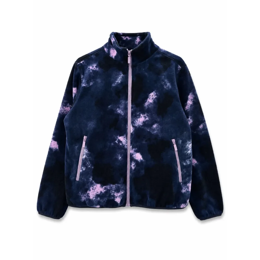 Mazine Damen Printed Fleece Jacke
