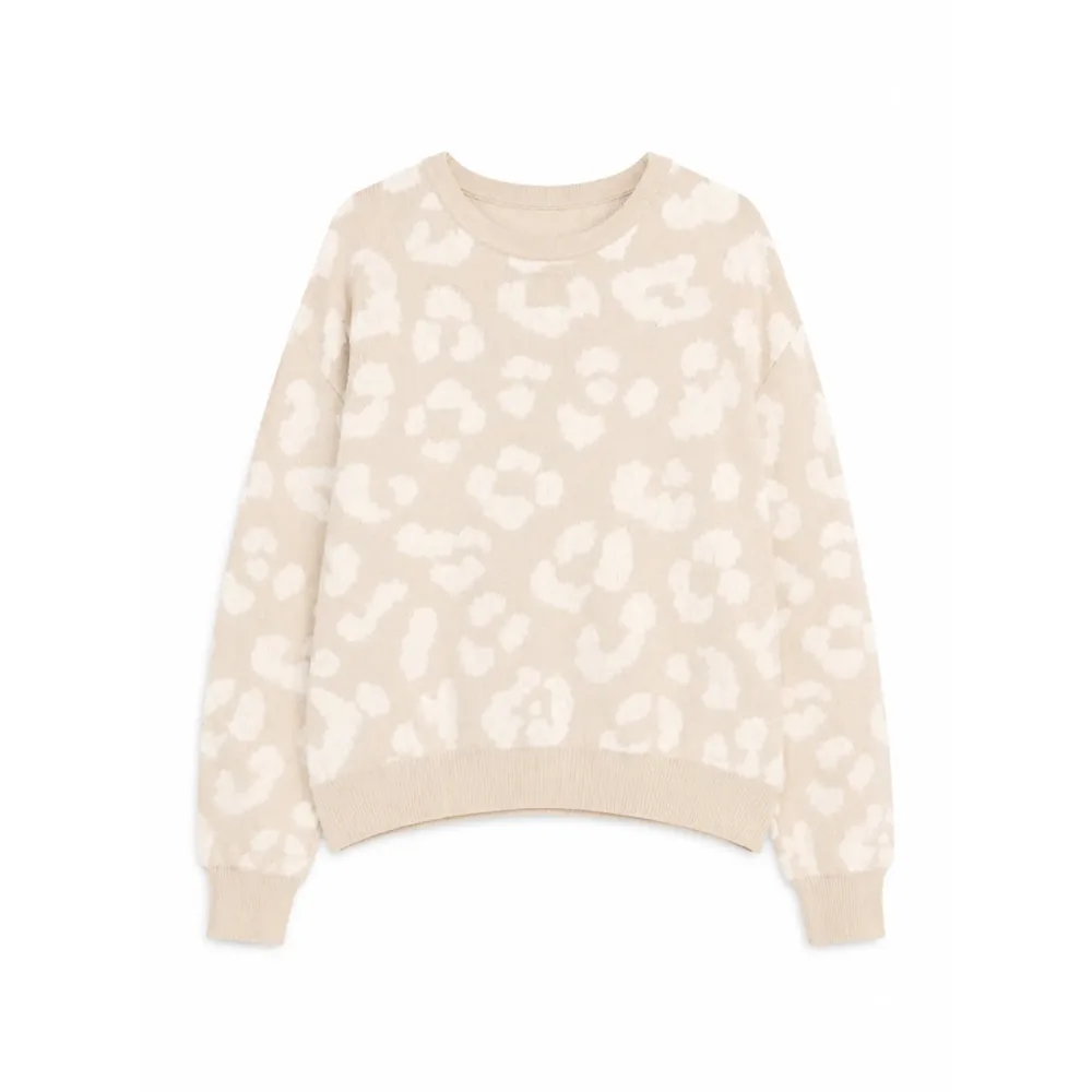 Mazine Damen Leo Jacquard Knit Pullover