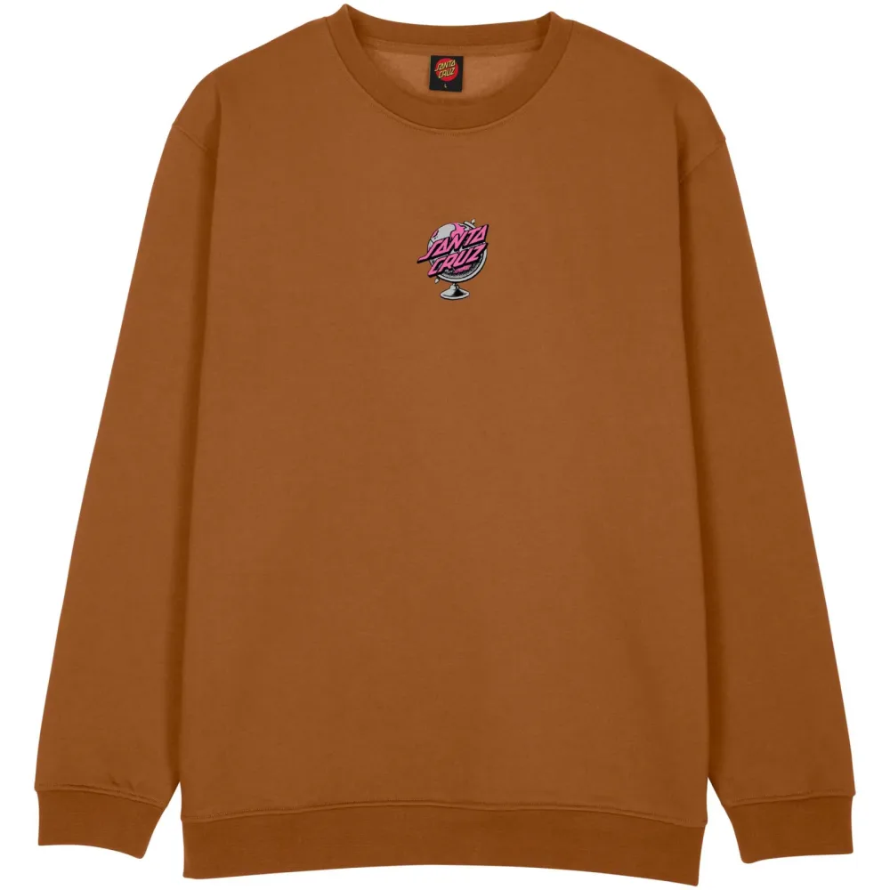 Santa Cruz Herren Knibbs Cryptic World Centre Pullover