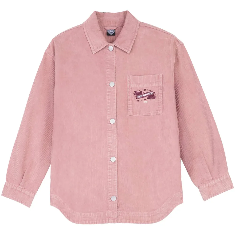 Santa Cruz Damen Scribe Strip Bluse