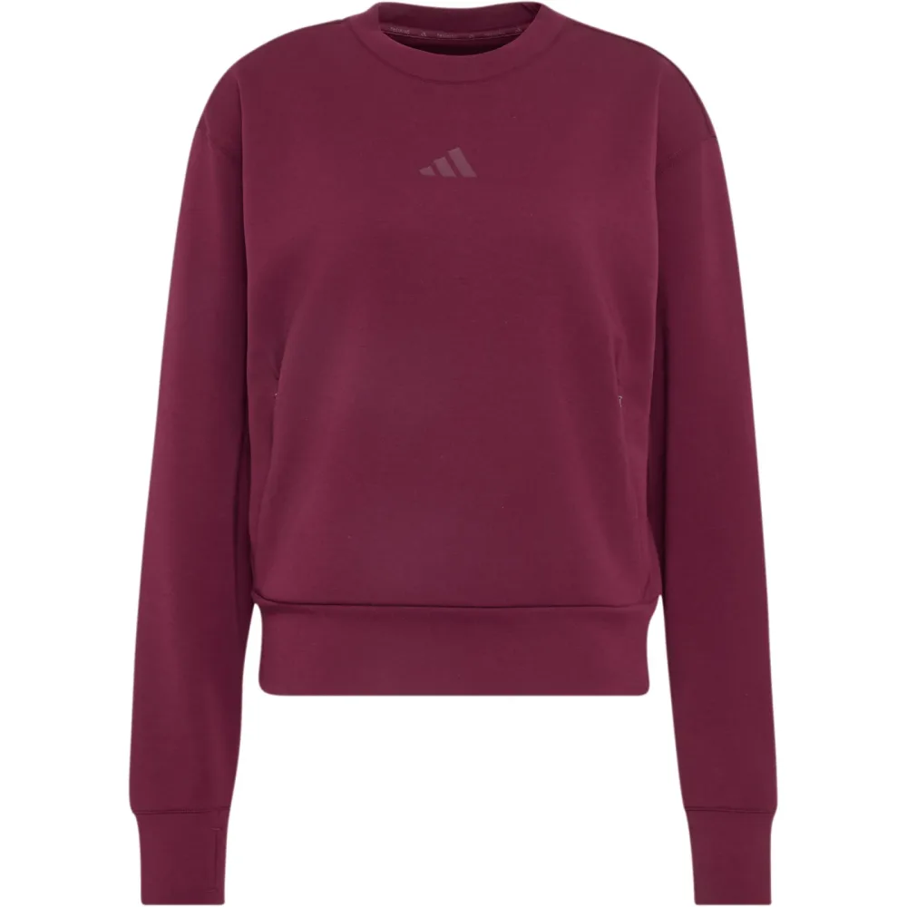 adidas Damen D4T Workout Warm Up Pullover