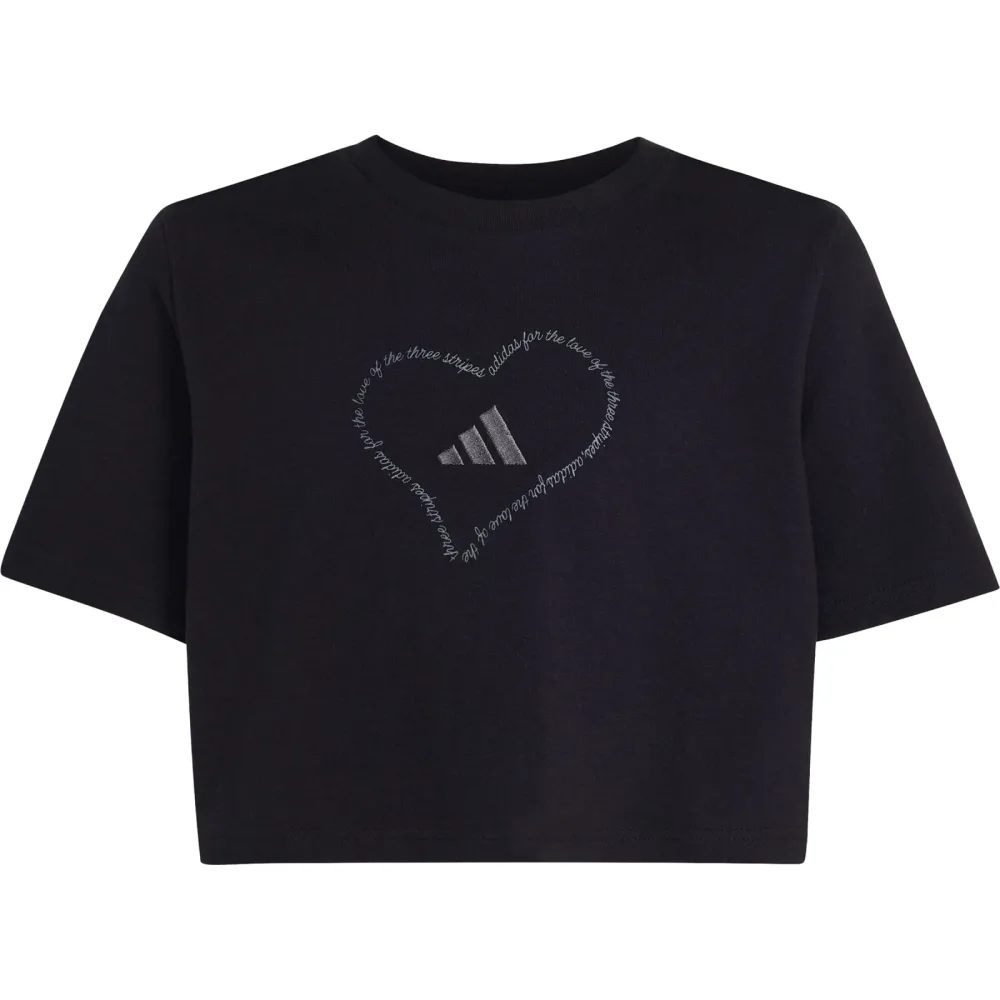 adidas Kinder Satin Embroidery T-Shirt