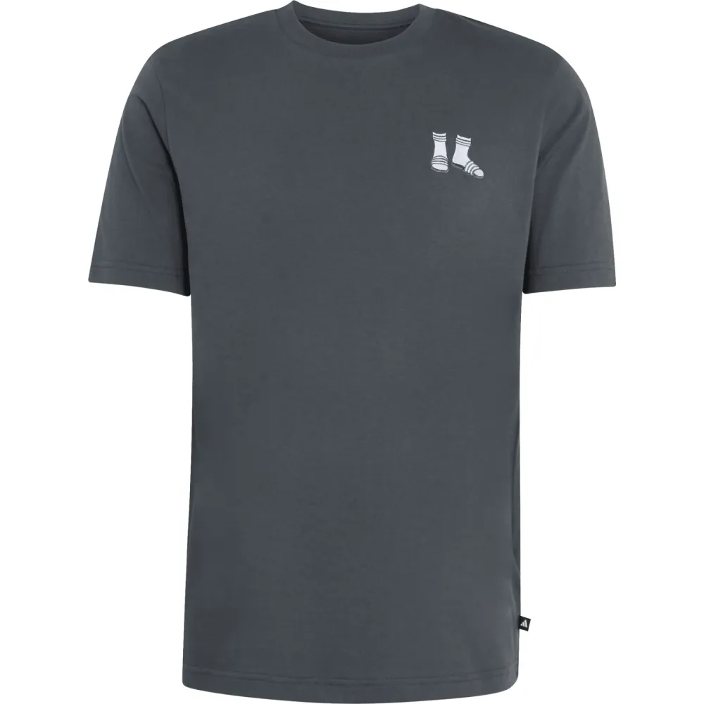 adidas Herren Summer Embroidered Slides T-Shirt