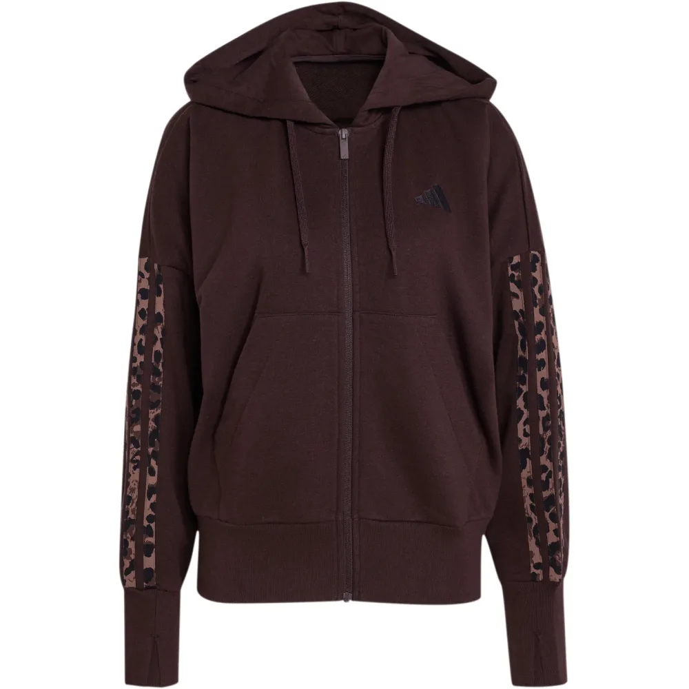 adidas Damen Seasonal Essentials Animal Print Jacke