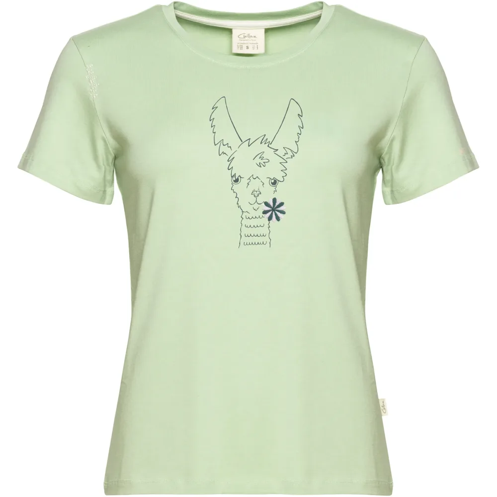 Chillaz Damen Bergzeit Valencia Happy Alpaca T-Shirt
