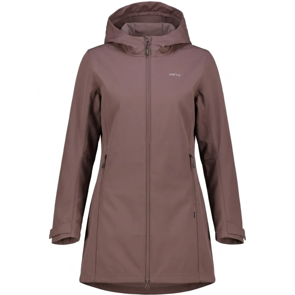 Bergzeit Basics Damen Meru Bordeaux Mantel