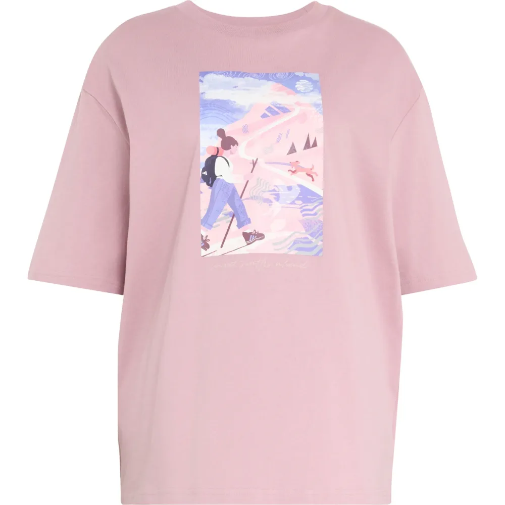 adidas Terrex Damen Secret Paths Ahead Graphic T-Shirt