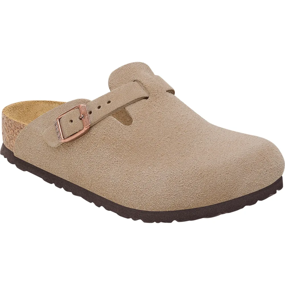Birkenstock Kinder Boston BS Suede Leather Sandale