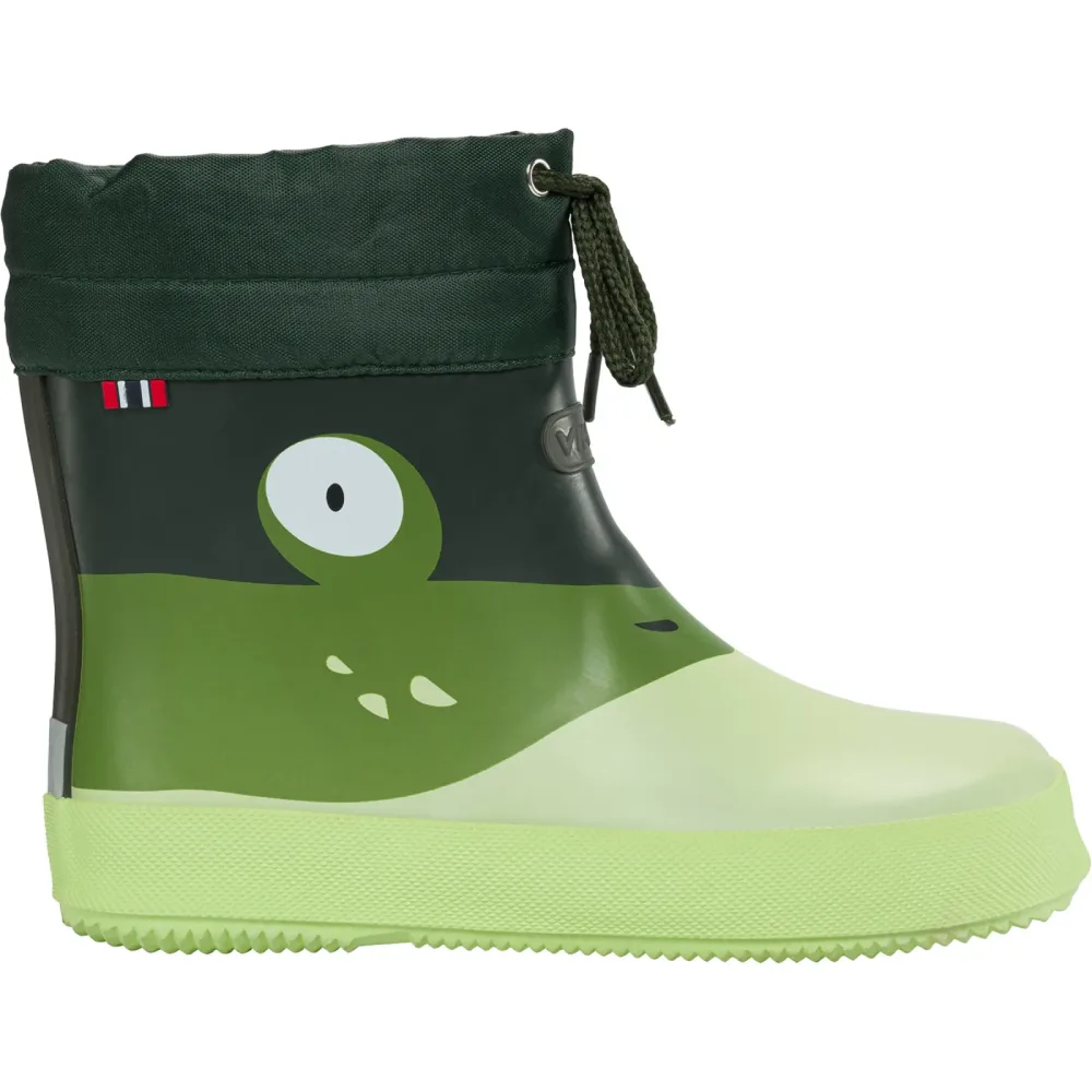 Viking Kinder Alv Barefoot Paw Print Gummistiefel