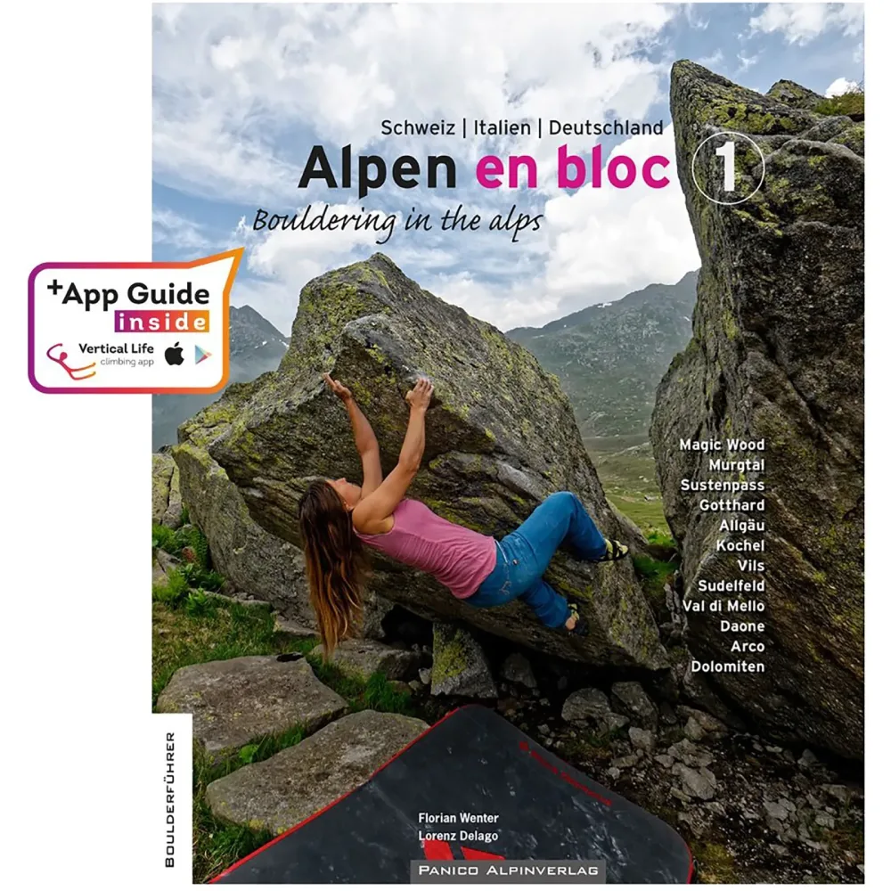 Panico Alpen en bloc Band 1 Boulderführer