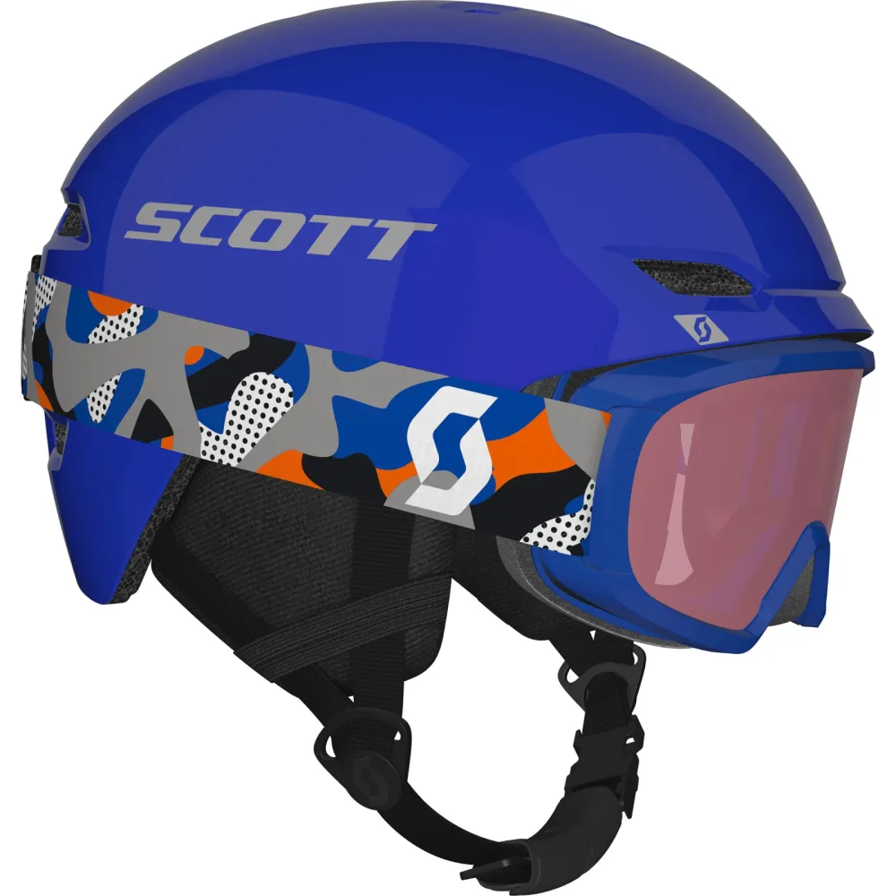 Scott Kinder Keeper 2 Skihelm + Witty Skibrille Set