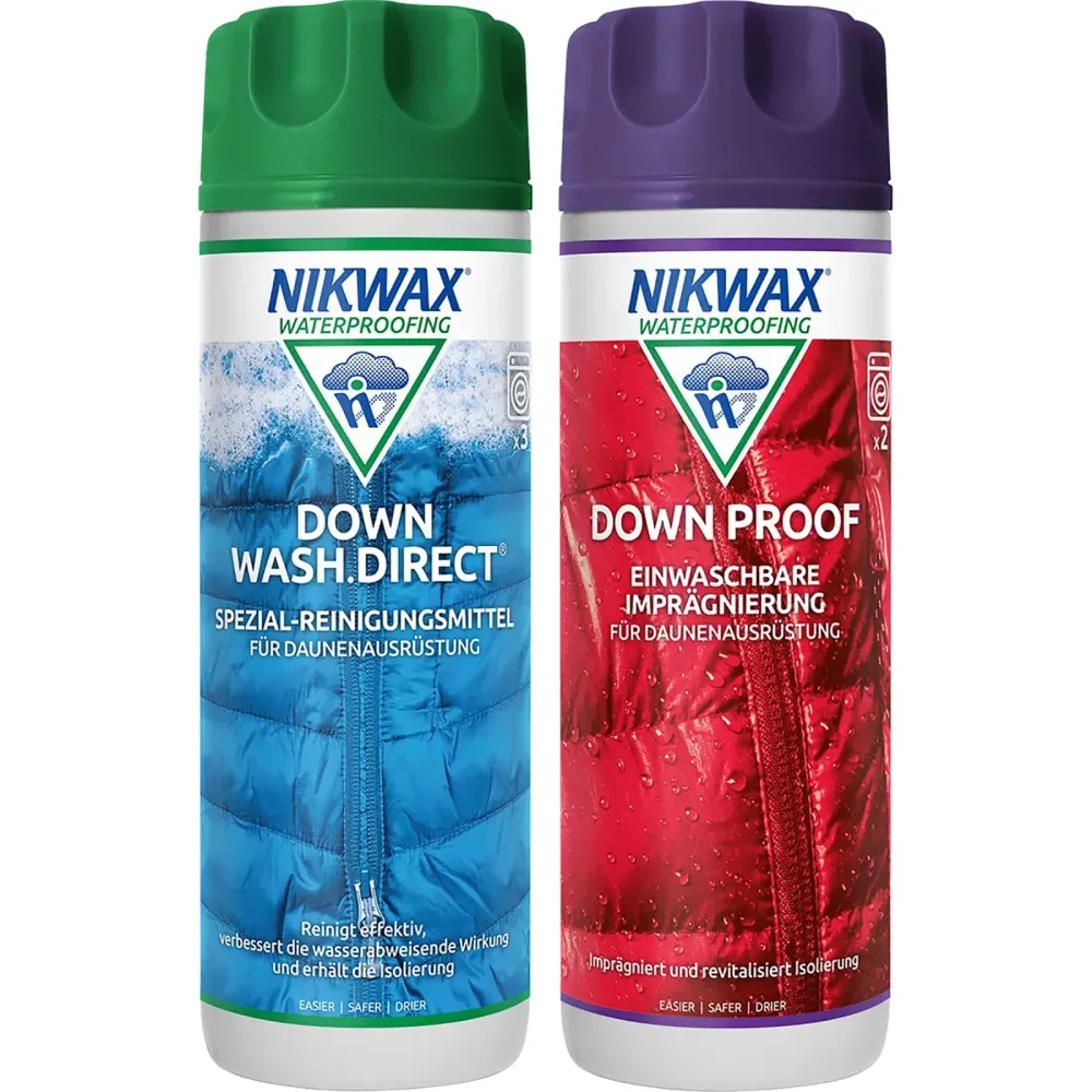 Nikwax Down Wash Direct + Downproof