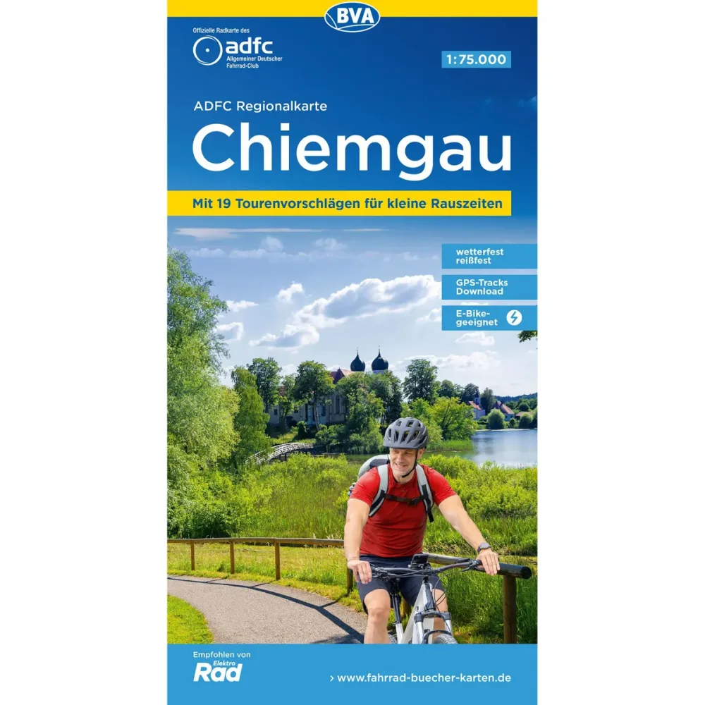 Bielefelder Verlag Chiemgau ADFC-Regionalkarte